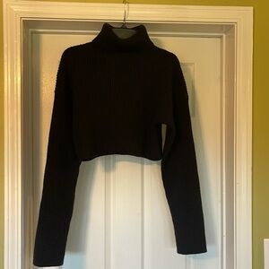SHEIN Cropped Turtleneck Sweater Size M